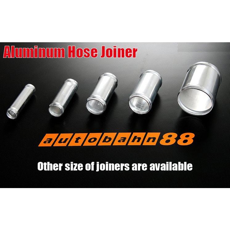 ホース接続用 アルミパイプ ストレート 外径76mm 長76mm クランプ付