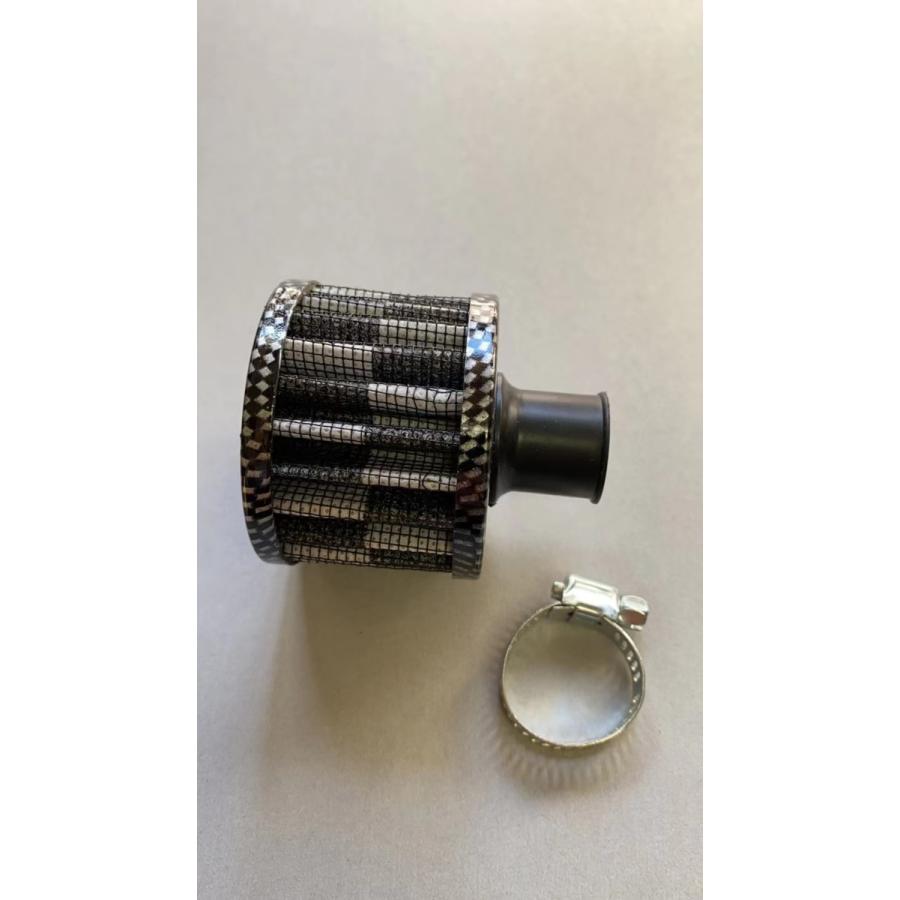 ブリーザーフィルター ブローバイガス飛散など防止用 取付経12mm
