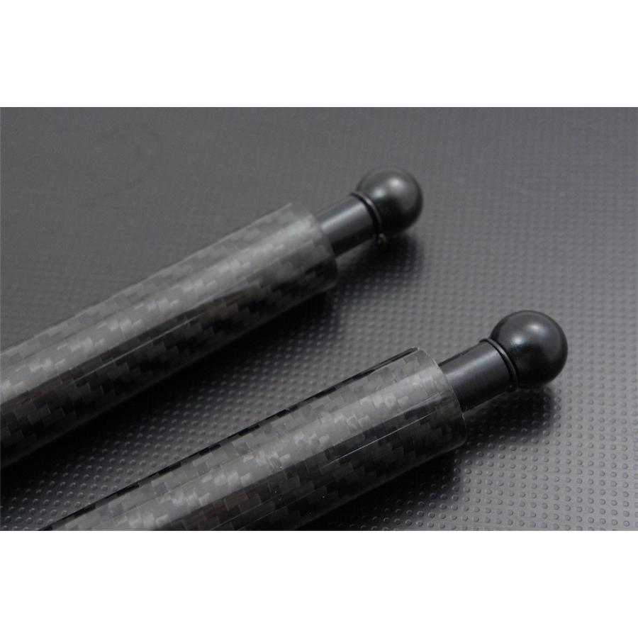 ボンネットダンパー フード 日産 フェアレディZ Z33 VQ35DE カーボン黒