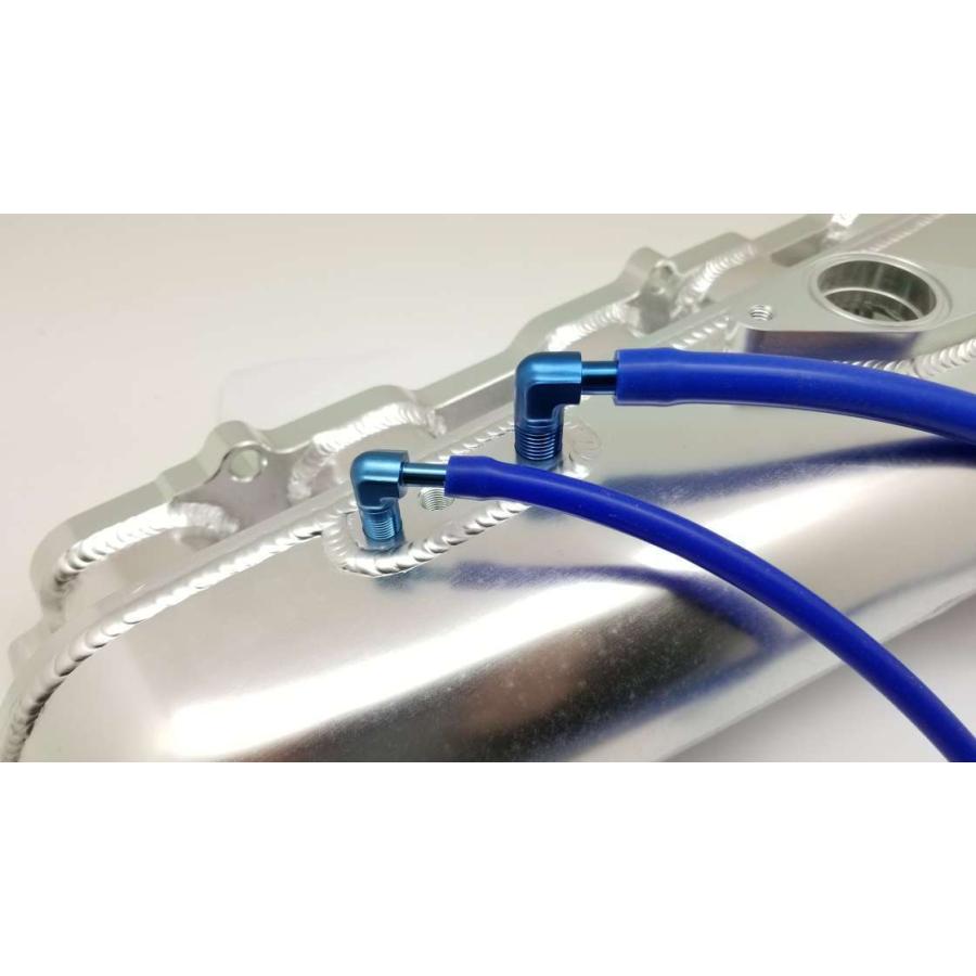 90度 AN6ホース-NPT1/4 交換 フィッティングアダプター : AUTOBAHN88