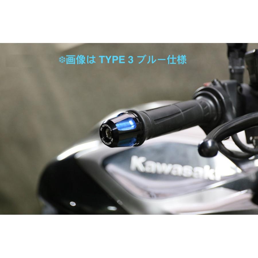 ハンドル バーエンド 車種専用 カワサキ Z1000 2003-2018用 CNC 超軽量