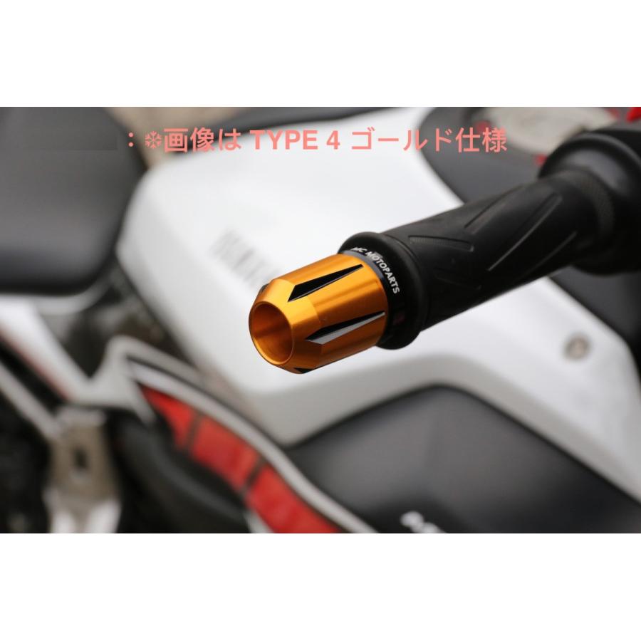 専用品 ハンドル バーエンド 車種専用 カワサキ Z1000 2003-2018用 CNC