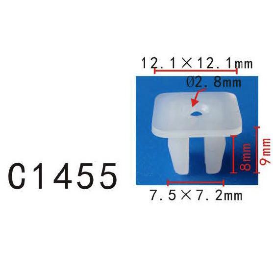 高額売筋 スクリュー グロメット エクスパンションナット M4 フィット 10個 ナイロン sd4003 ホンダ系 納期4日程度
