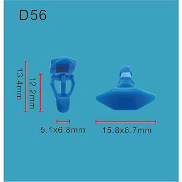 クリップ NISSAN ウェザーストリップ クリップ 80850JM00A 10個