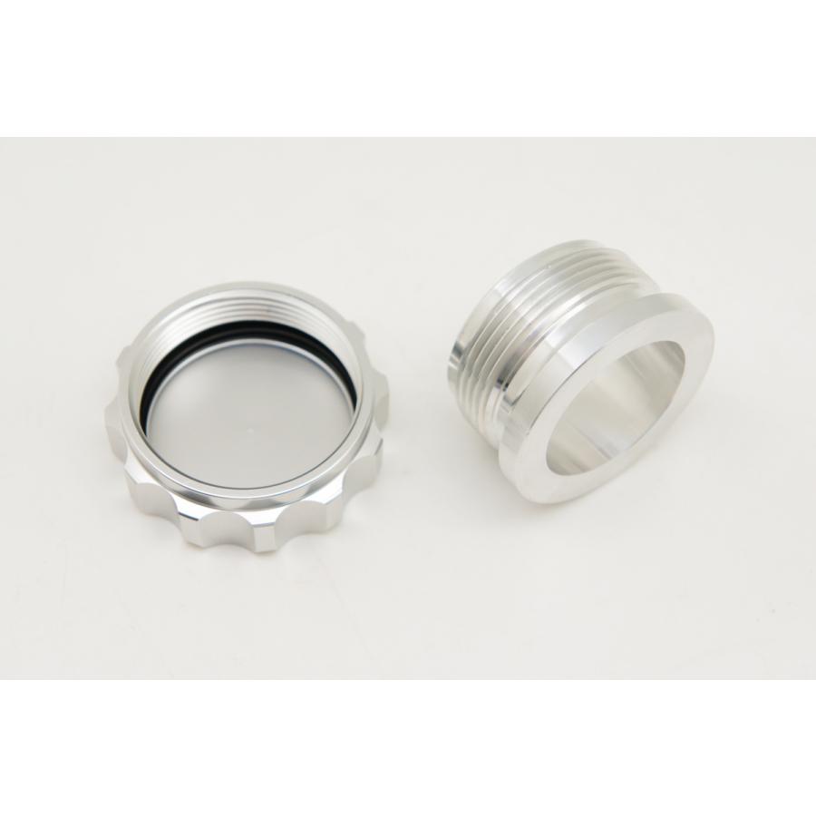 アルミ製 フューエルタンク注入口 溶接用アダプターオス外径37mm+
