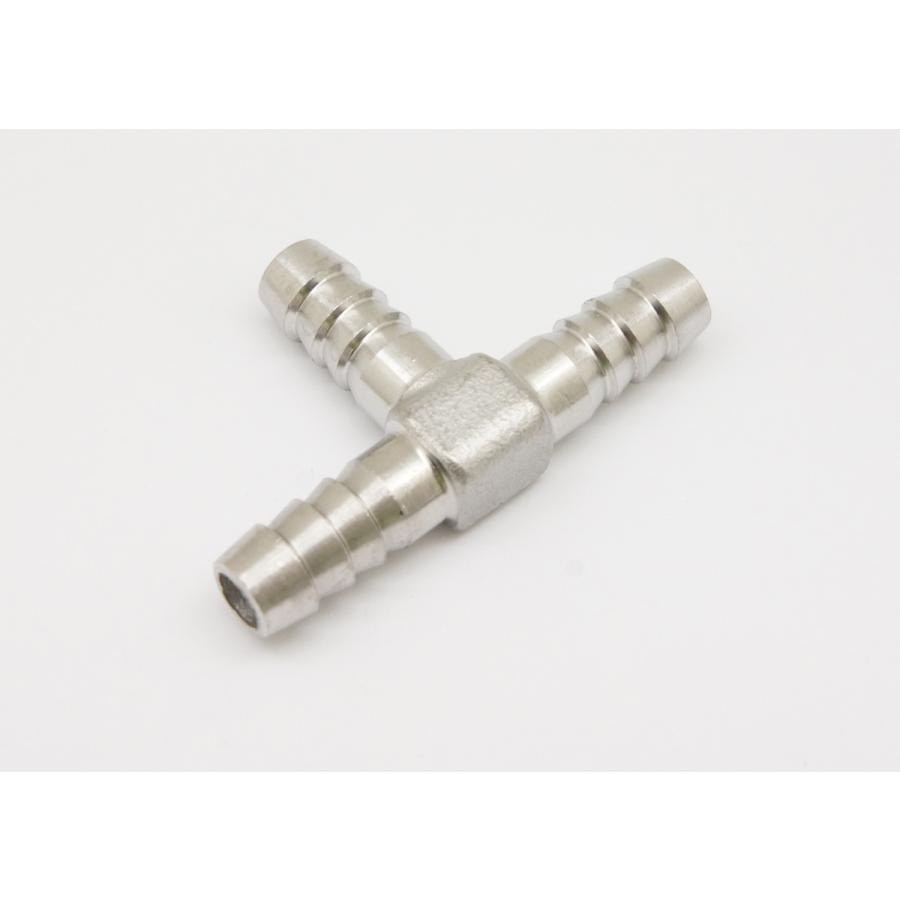 ステンレス T型ホースジョイントパイプ スリーウエイ 外径10mm
