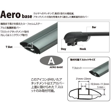 INNO XS201+バーXB100+XB100+フックK394セット XB100BK エアロベース