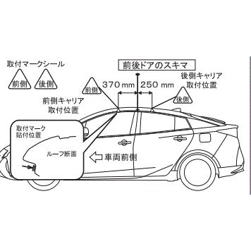 INNO INNO（イノー） 品番 K488 ニッサン セレナ C27 取り付け