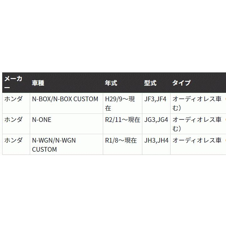 カナック企画 カナテクス TBX-H011 ホンダ N-BOX／N-WGN／N-ONE 用