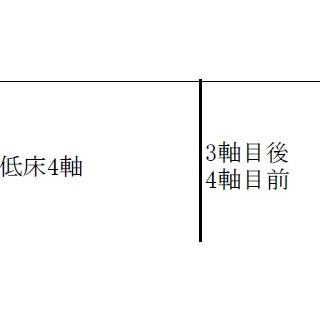 車 日野 FW 3軸目前側4軸目後側ベローズASSY
