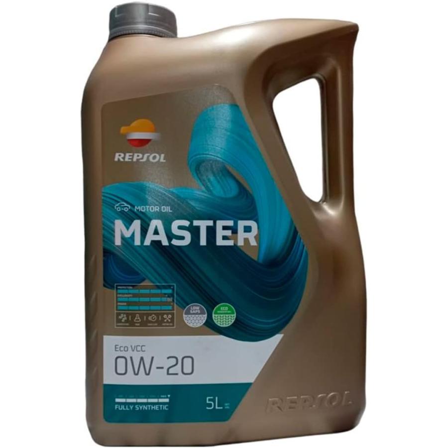 レプソル REPSOL マスター エコ-VCC 0W-20 SN 4輪用 エンジンオイル