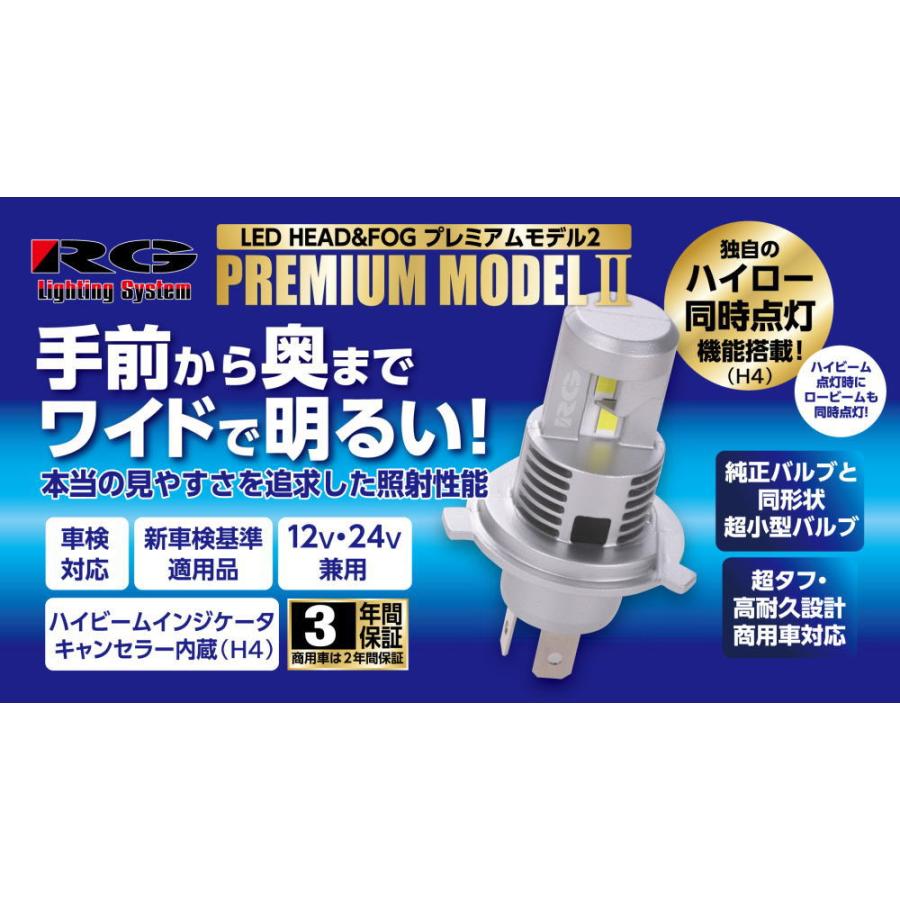 RACING GEAR RG レーシングギア RGH-P973 (H4／6000K ホワイト光
