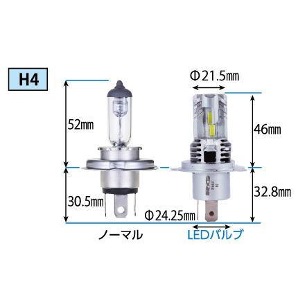 RACING GEAR（レーシングギア） RG LED ヘッドライトバルブ 品番：RGH