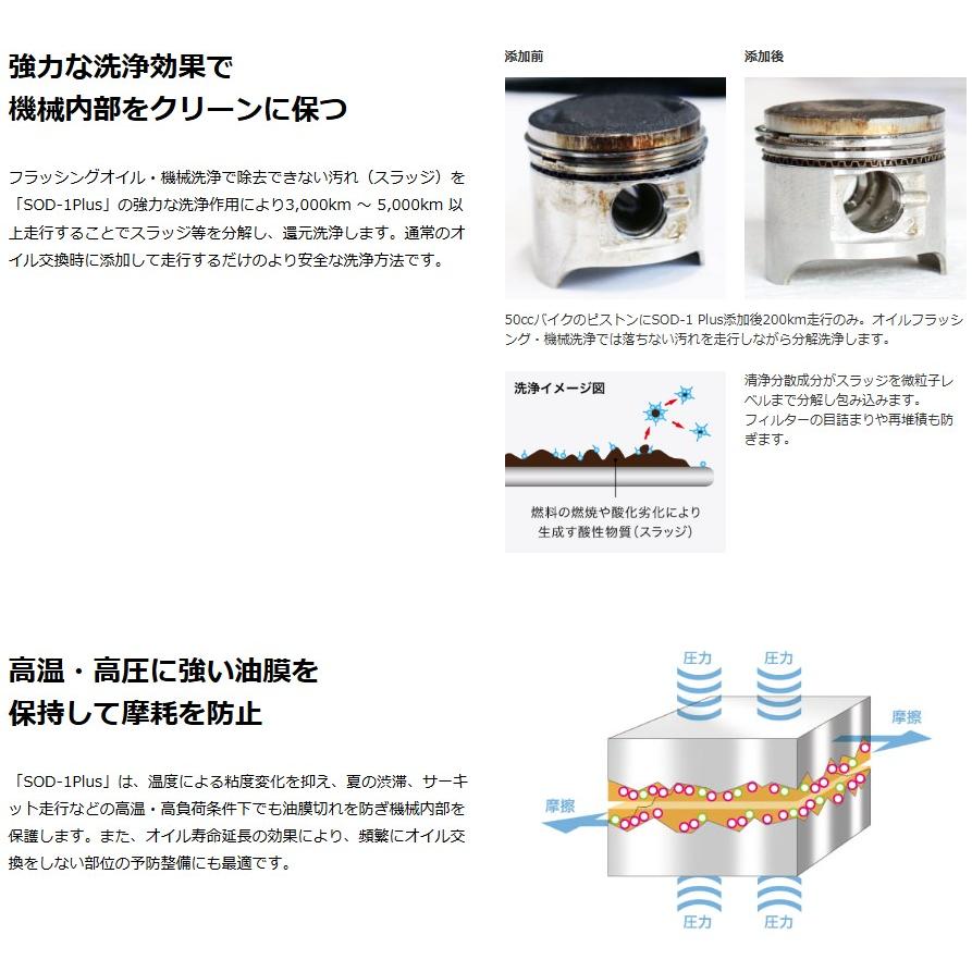 SOD-1 Plus エスオーディーワンプラス 万能オイル添加剤 4リットル D1