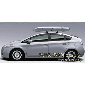 Terzo ルーフレール　プリウス30 TERZO TERZO プリウス（ZVW30系） ベースキャリアセット(EF14BL+