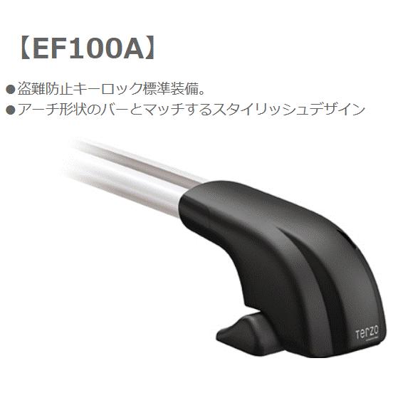 TERZO ホンダ オデッセイ RC 用 エアロルーフキャリア取付4点セット 1