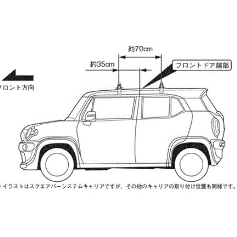 スズキ、クロスビー用スクエアバー 楽天市場】スズキ クロスビー（キャリア・ラック｜車用品）：車用品
