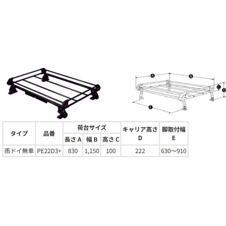 精興工業 TUFREQ（タフレック） 品番：PE22D3+ ＜スズキ クロスビー