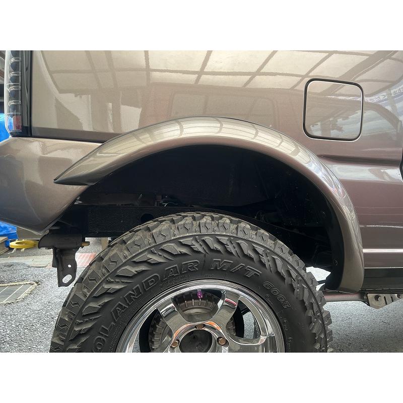 ジムニーFRP60mmオーバーフェンダー・JB23☆オートクロス ジムニーFRP60mmオーバーフェンダー・JB23☆オートクロス