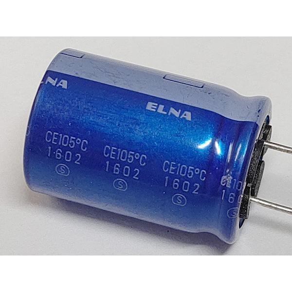 訳あり 特価】ELNA RJD 35V 4200μF アルミ電解コンデンサー : オート