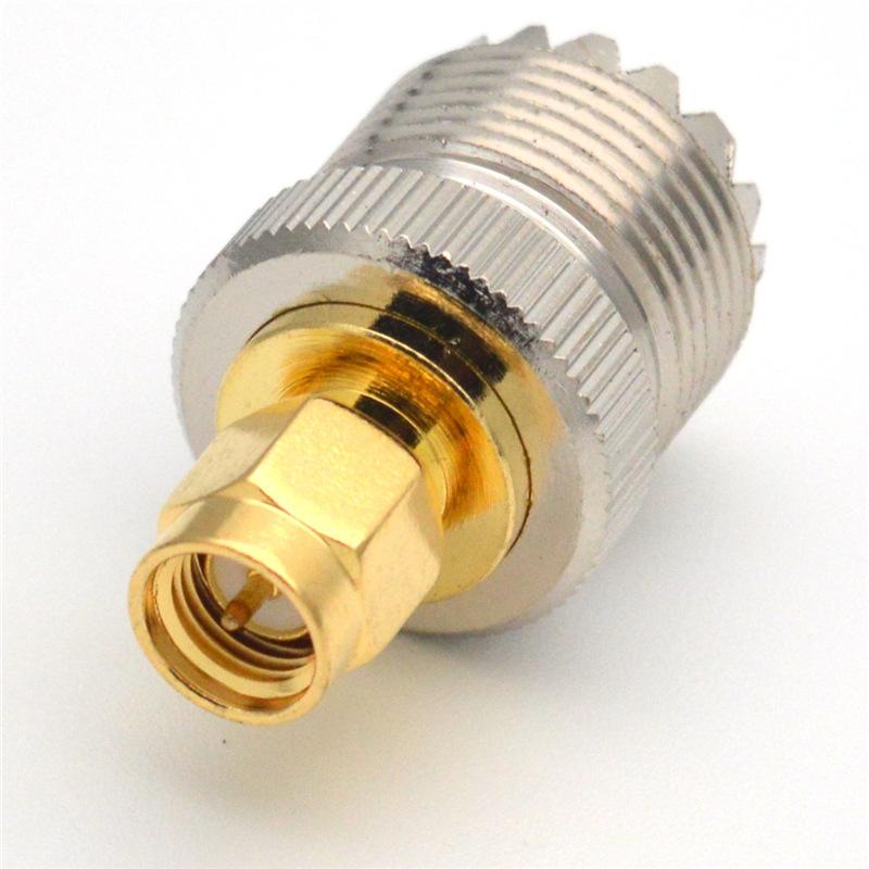 SMA 変換コネクター M型メス⇔SMAオス SO239 SMAジャック アダプター 1