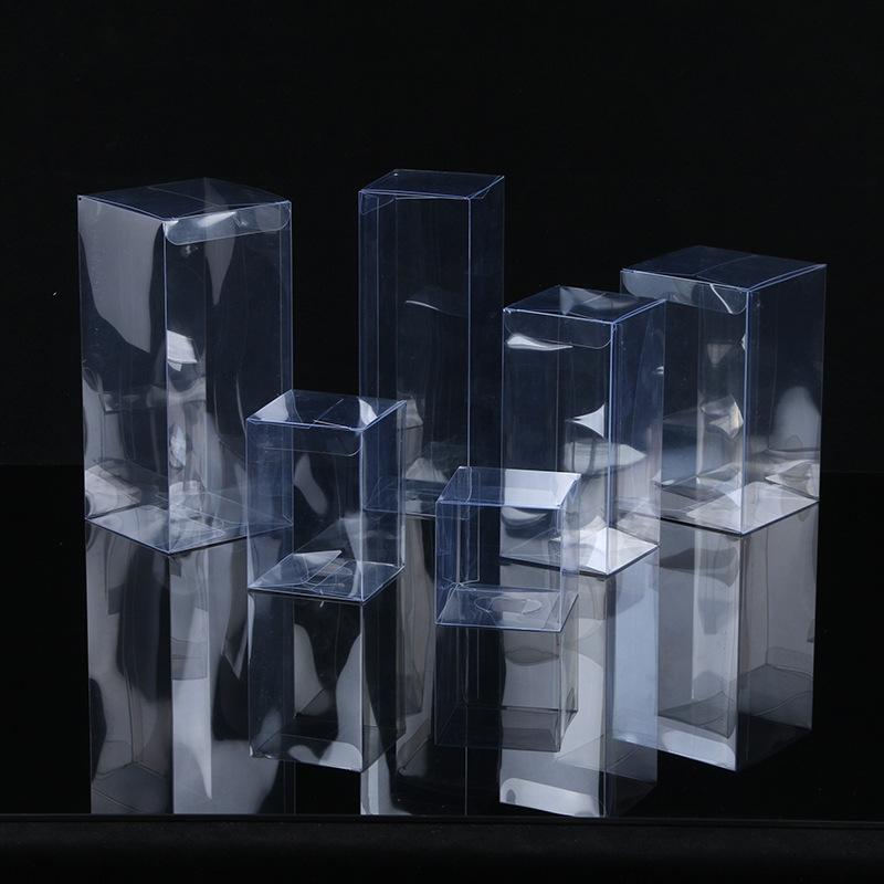 4個セット】10cmx10cmx10cm クリアギフトボックス 折りたたみ 4個セット】10cmx10cmx10cm クリアギフトボックス 折りたたみ