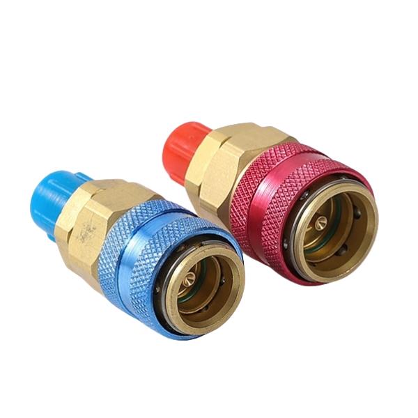 R134a カーエアコンガスチャージ用 クイックカプラー セット 高圧