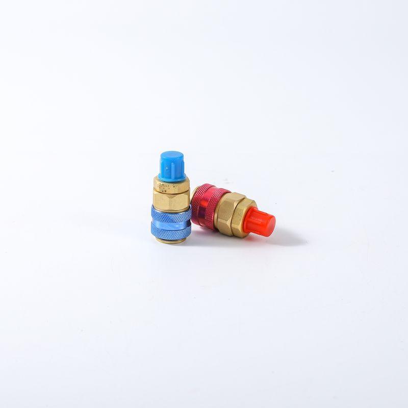 R134a カーエアコンガスチャージ用 クイックカプラー セット 高圧