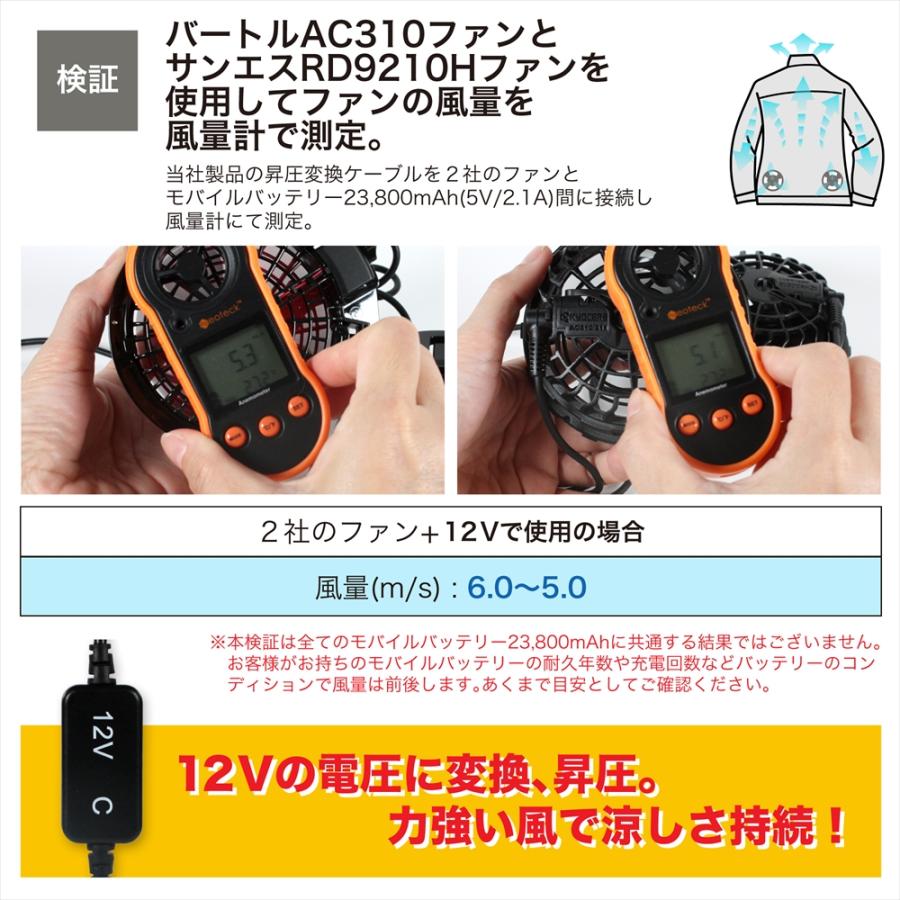 【動作確認済み】サンエス12V高出力バッテリー＆ファンユニットセット 未使用級 楽天市場】【2023年12V】RD-2023NX空調風神服バッテリーセット+