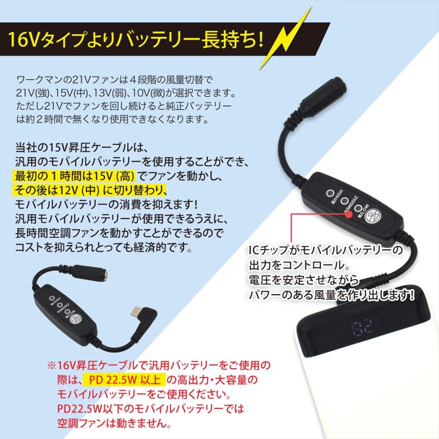 Windcore ファン バッテリー 15V Windcore ファン バッテリー 15V - メルカリ