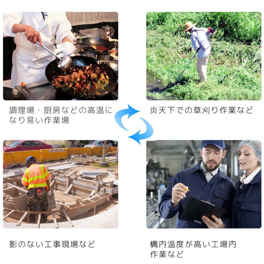 自作用ワッペン 2枚セット ファン付き作業服 アイロン接着 作業着 制服 ウェア 子供服 寝袋 リメイク キット 簡単 空調作業服 |  | 07