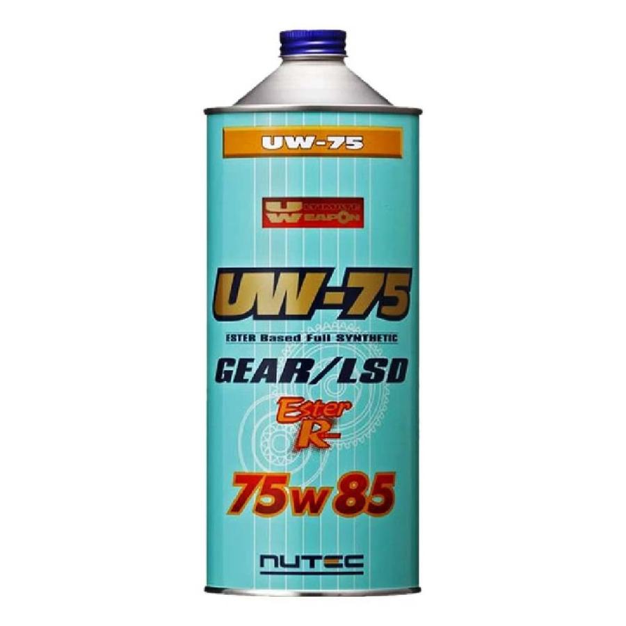 NUTEC ニューテック Ultimate Weapon ギヤオイル UW-75 75w85 1L 粘度 車 クルマ 100％化学合成 UW75 75W85