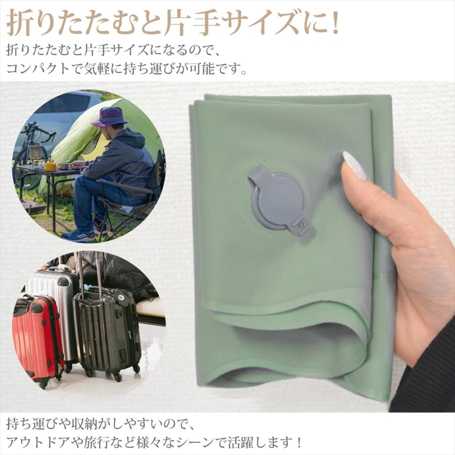 ROMIX RH40 ネックピロー エアークッション クッション 安眠 空気枕