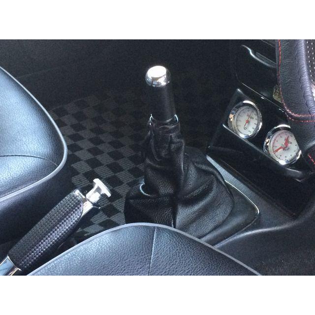 シフトブーツ シフトノブ セット MT用 ブラック 黒 レッド 汎用 本革