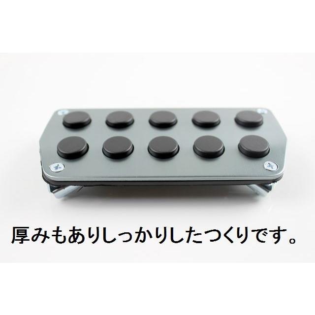 アルミペダル ペダルカバー AT用 オートマ 純正風 ハイパフォーマンス