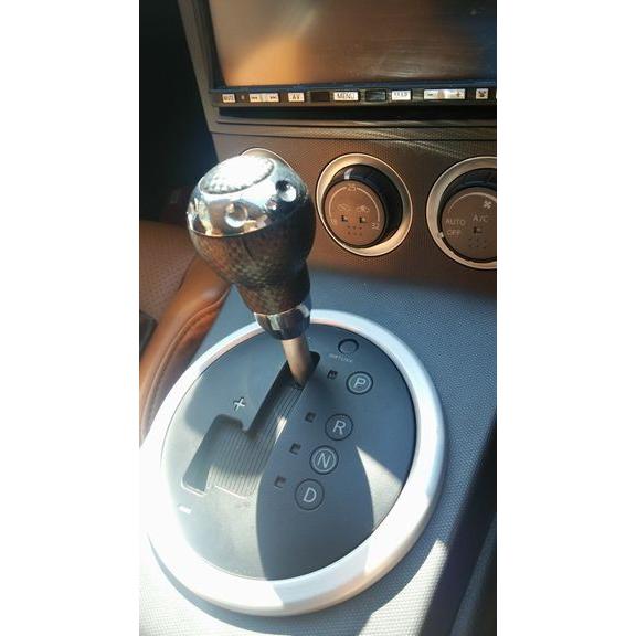 シフトノブ プッシュ式 日産 NISSAN フェアレディ Z33 FAIRLADY