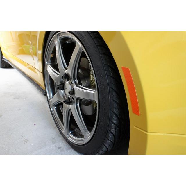 リフレクター 反射板 反射材 汎用USサイドマーカー風 超薄タイプ