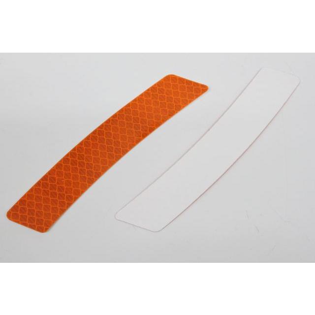 自動車用オレンジリフレクター Amazon | BULLSPANN ユニバーサルリフレクター オーバル形状