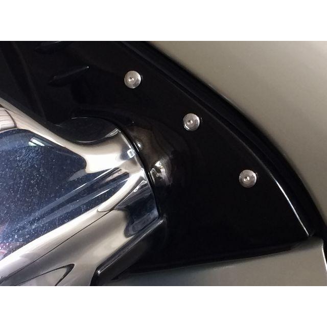 汎用 ダミーリベット 10個入り アルミ メッキ エアロ フロント リア サイド ドアミラー ホイール 穴隠し 傷隠し エンブレム ステッカー シール Autogarage 通販 Yahoo ショッピング