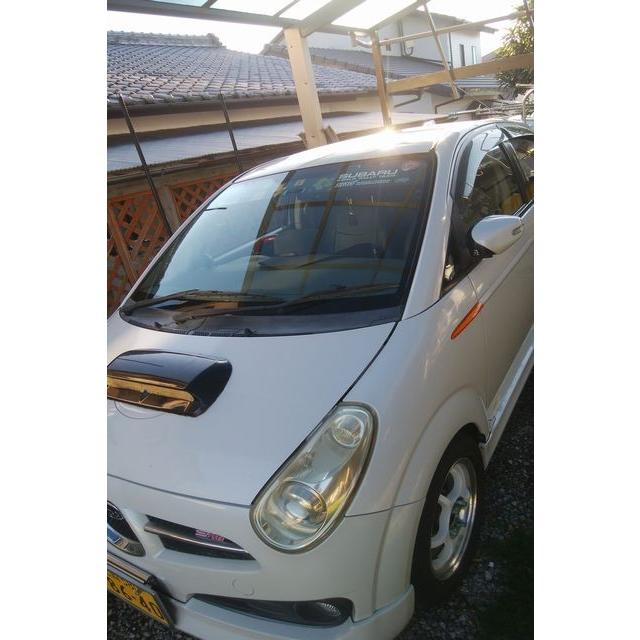 スバル R2 FRP ボンネット スバル R2 取付例あり 高品質 汎用ダミーボンネットスクープルーフ