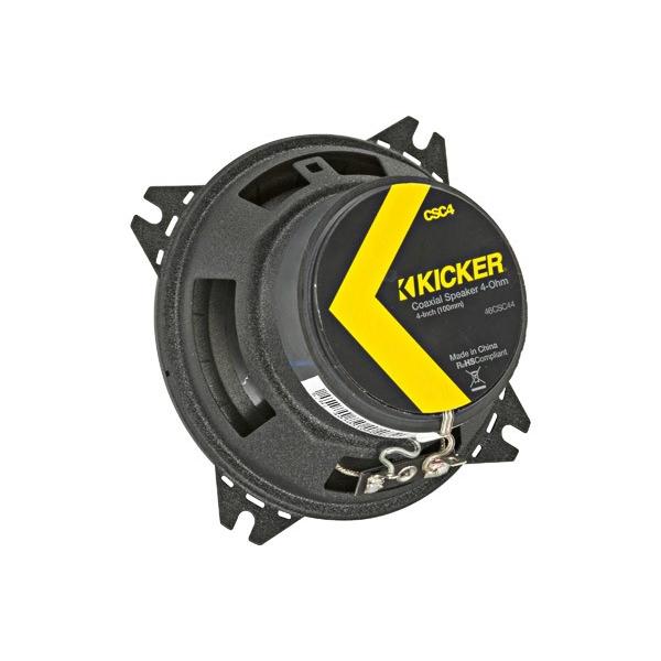 正規輸入品 KICKER/キッカー 10cm 同軸 コアキシャル 2way スピーカー 