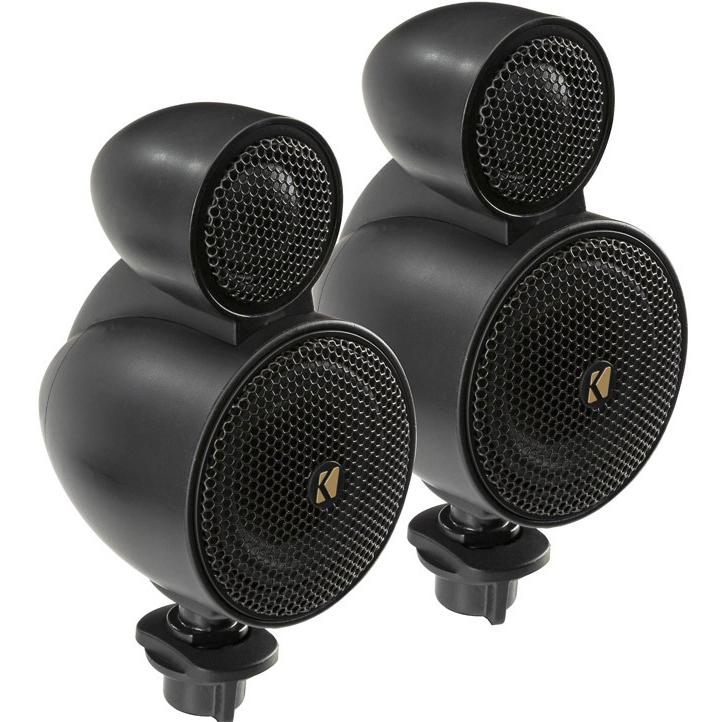 正規輸入品 KICKER/キッカー 2.5cm ＋ 6.4cm スピーカー KSMT2504 （2 