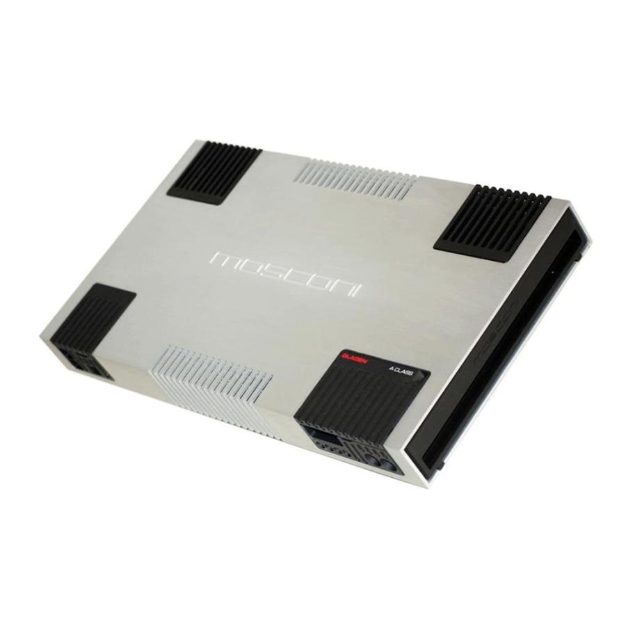 Mosconi Aアンプ モスコニAS200.4 4chアンプ