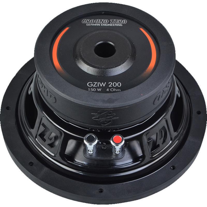 正規輸入品 GROUND ZERO グラウンドゼロ 20cm 4ΩSVC サブウーハー GZIW 