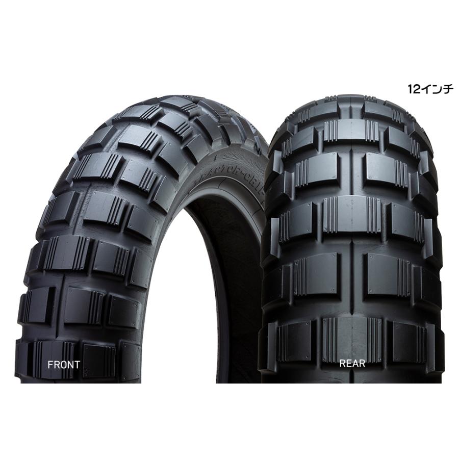IRC 井上ゴム バイクタイヤ TG 3.50- 8 2PR FR共用 タイヤ チューブ