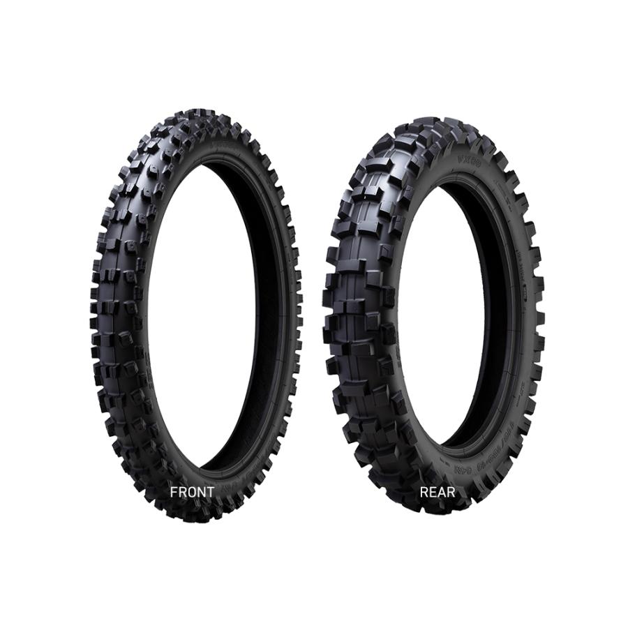 IRC 井上ゴム バイクタイヤ VX30 80/100-21 51M フロント タイヤ チューブタイプ（WT)   RACE 321651の画像