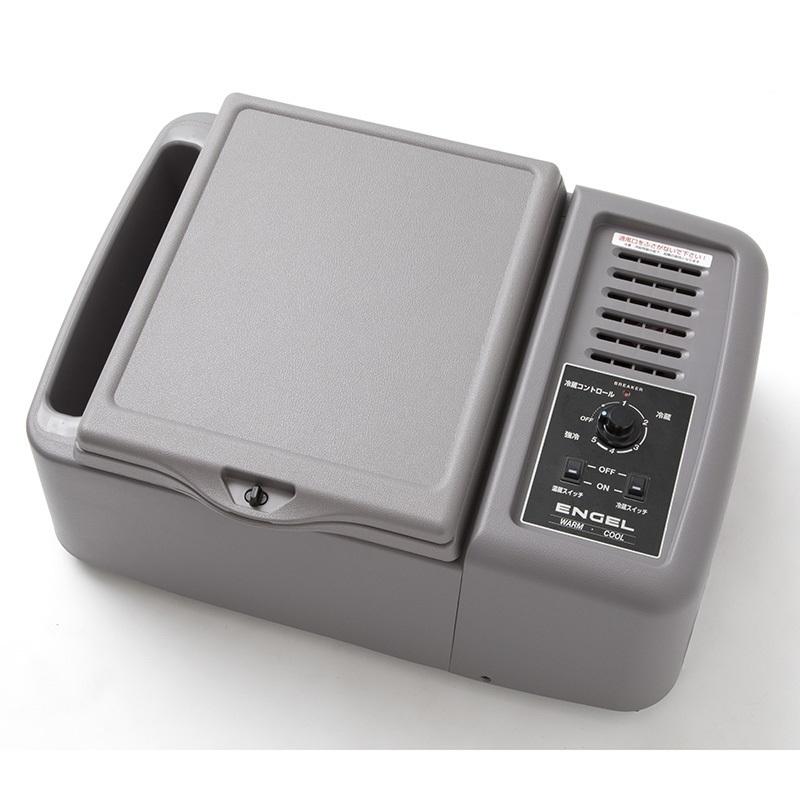 車載冷蔵庫 車載 トラック用 ポータブル冷蔵庫 11L 温度調整器ダイヤル可変