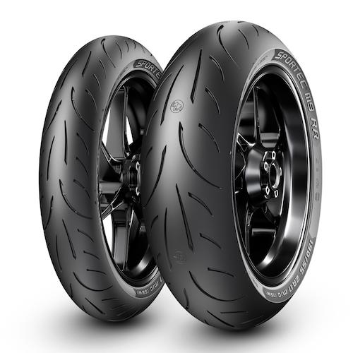 メッツラー M9RRタイヤセット 120/70ZR17・200/55ZR17 METZELER（メッツラー） 120/70ZR17 M/C (58W) SPORTEC M9 RR フロント