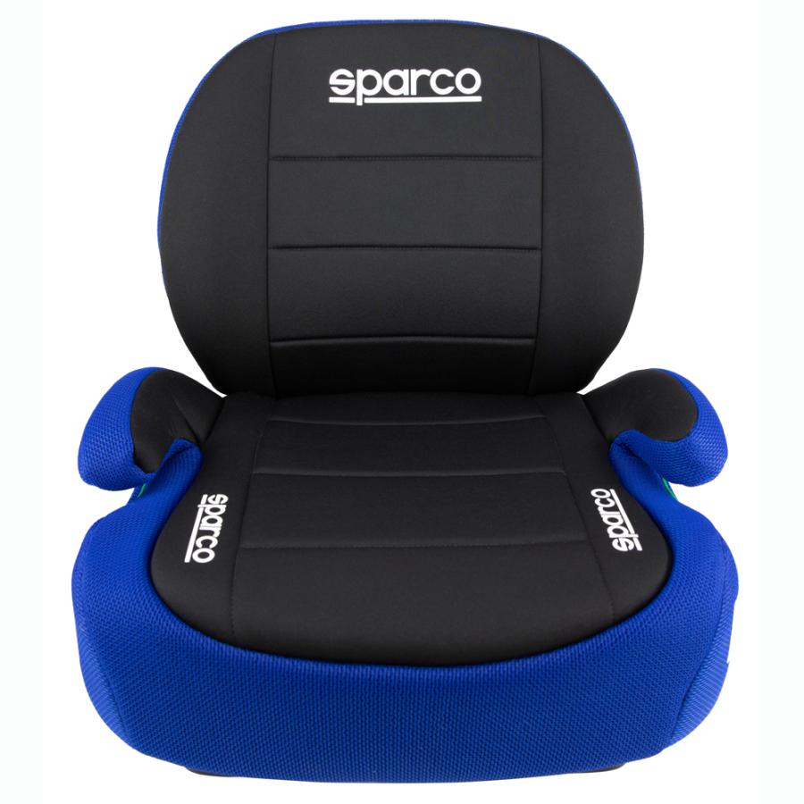 スパルコ ジュニアシート SK100ib 黒×青 ISOFIX対応 新安全基準R129