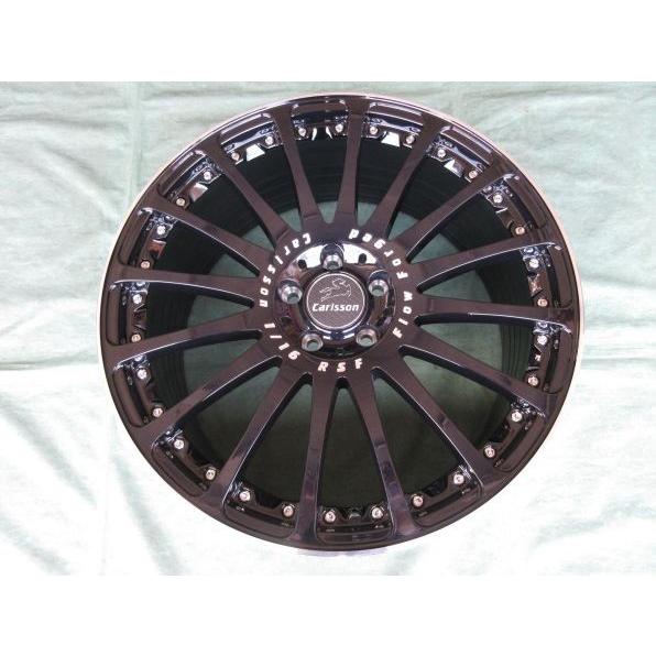 ADVAN carlsson 1/16 RSF GT BK(5H/114,3)&ヨコハマ アドバンスポーツ